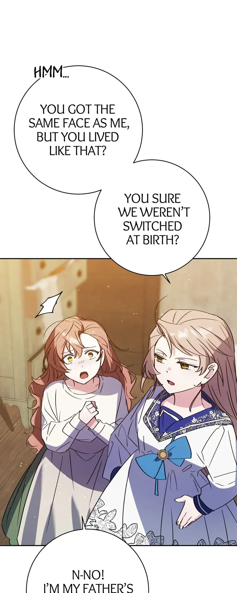 I Thought I was the Real Daughter Chapter 48 page 55