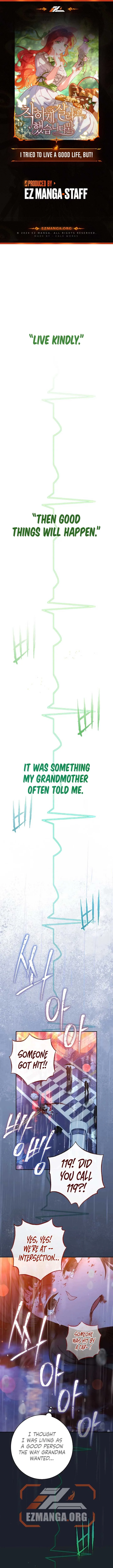 I Tried To Live A Good Life, But! Chapter 1 page 2