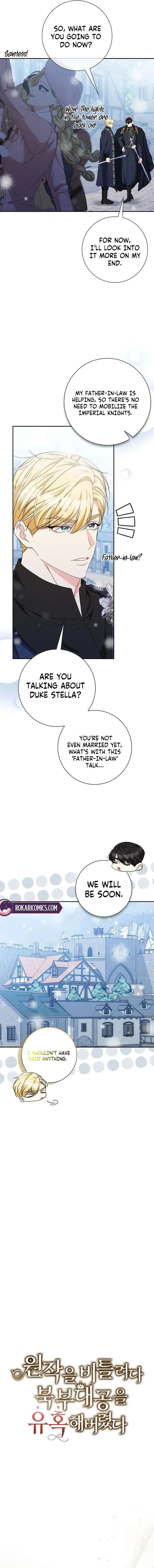I Tried to Twist the Original Story But Ended Up Seducing the Northern Duke Chapter 39 page 7