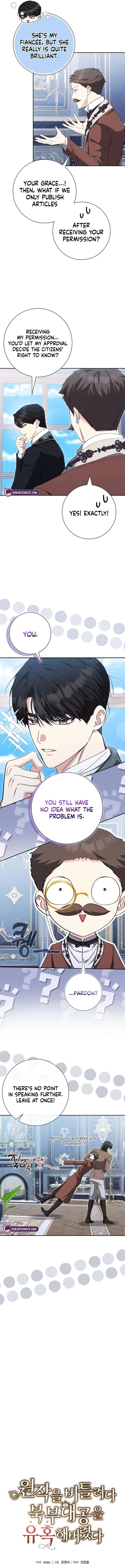 I Tried to Twist the Original Story But Ended Up Seducing the Northern Duke Chapter 46 page 10