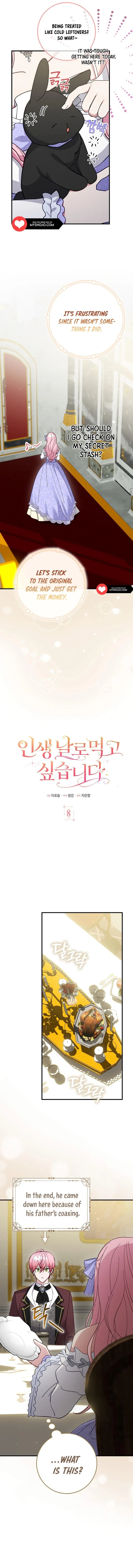 I Want to Live Life Effortlessly Chapter 8 page 8
