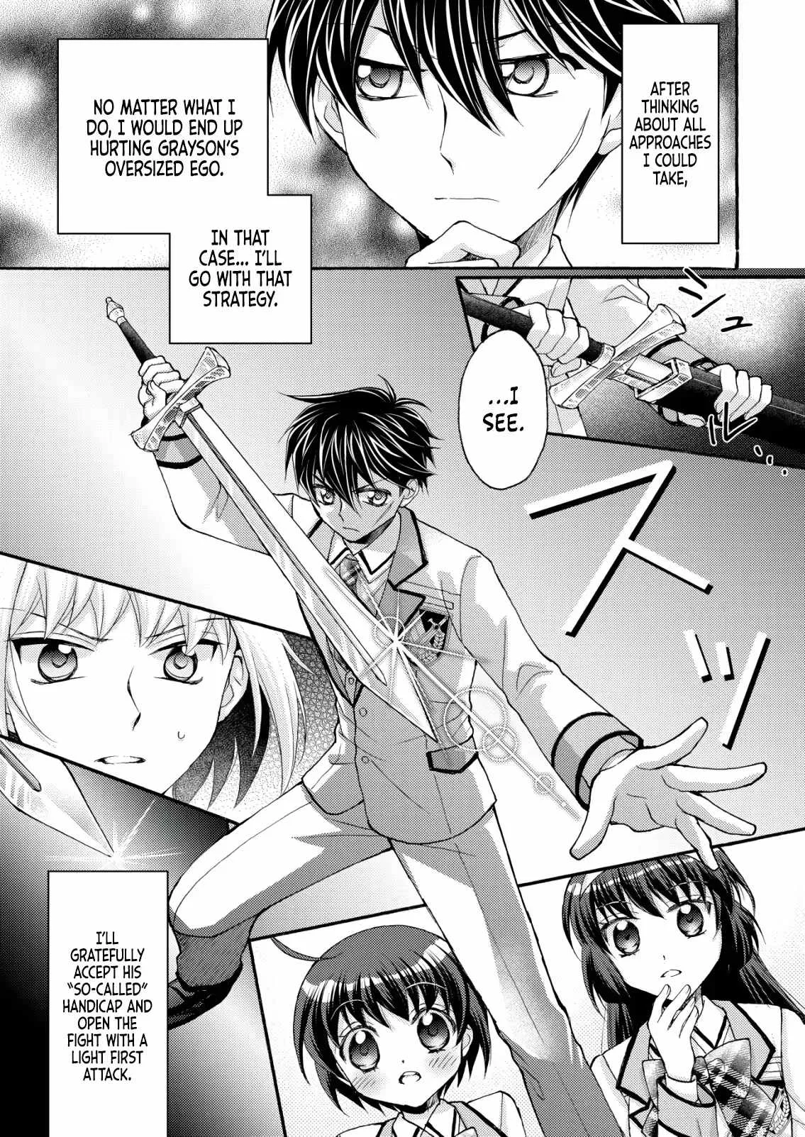 Oscar Saionji of the Hero Academy Chapter 3 page 6