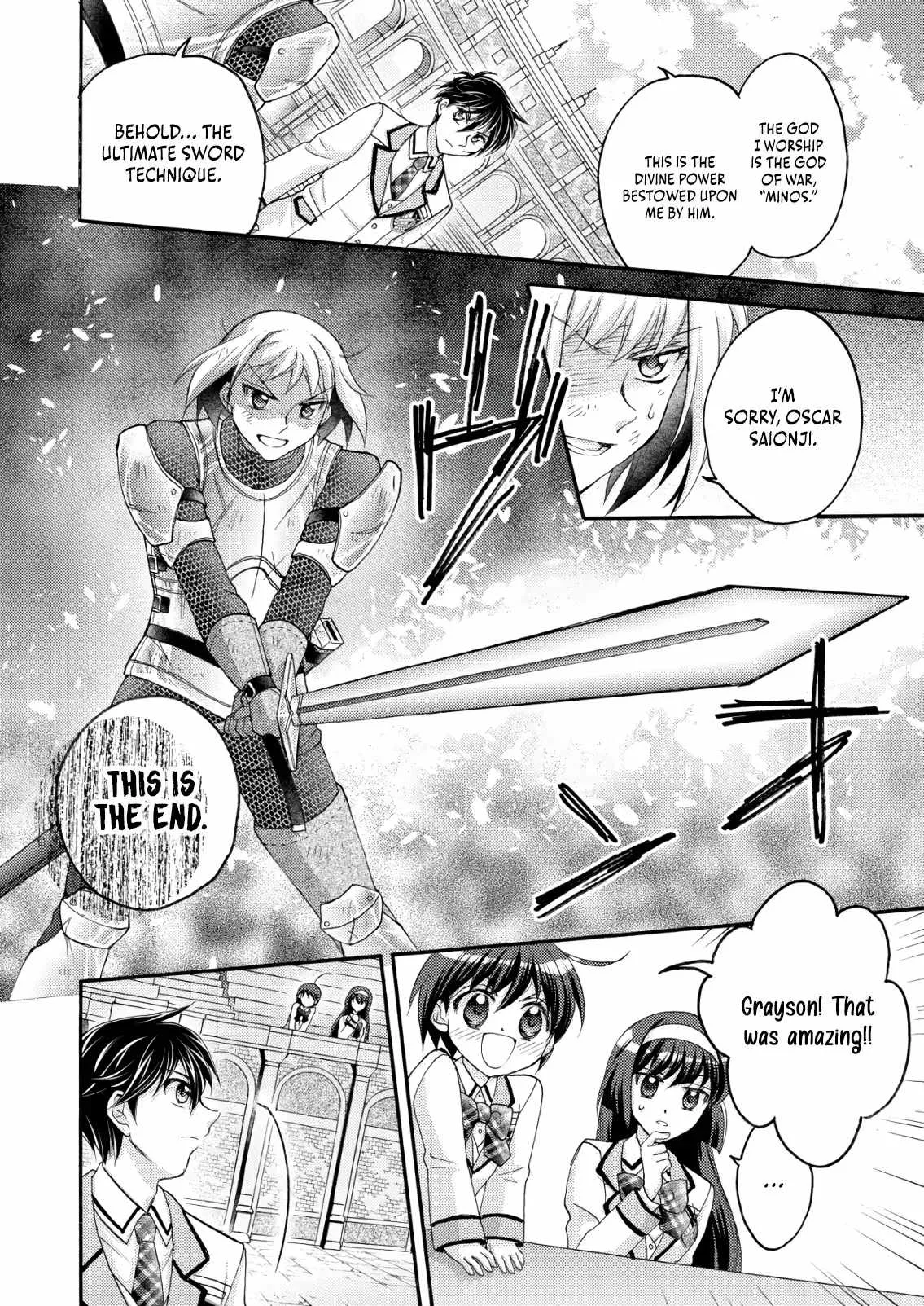 Oscar Saionji of the Hero Academy Chapter 3 page 9