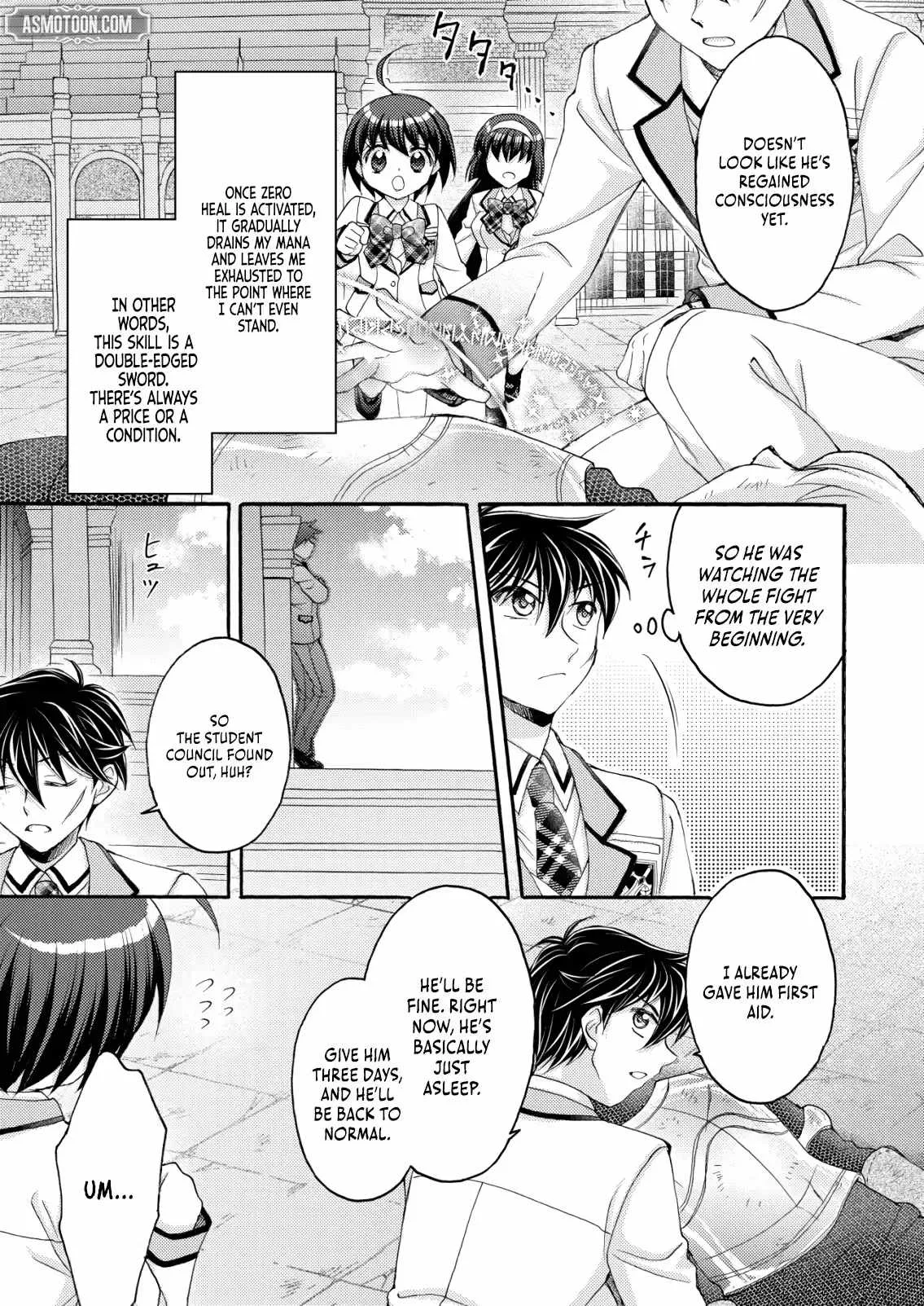 Oscar Saionji of the Hero Academy Chapter 3 page 15