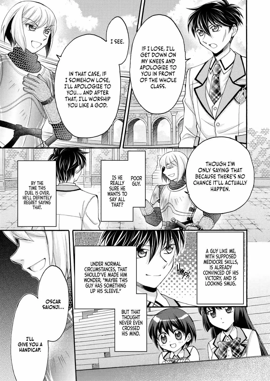 Oscar Saionji of the Hero Academy Chapter 3 page 4