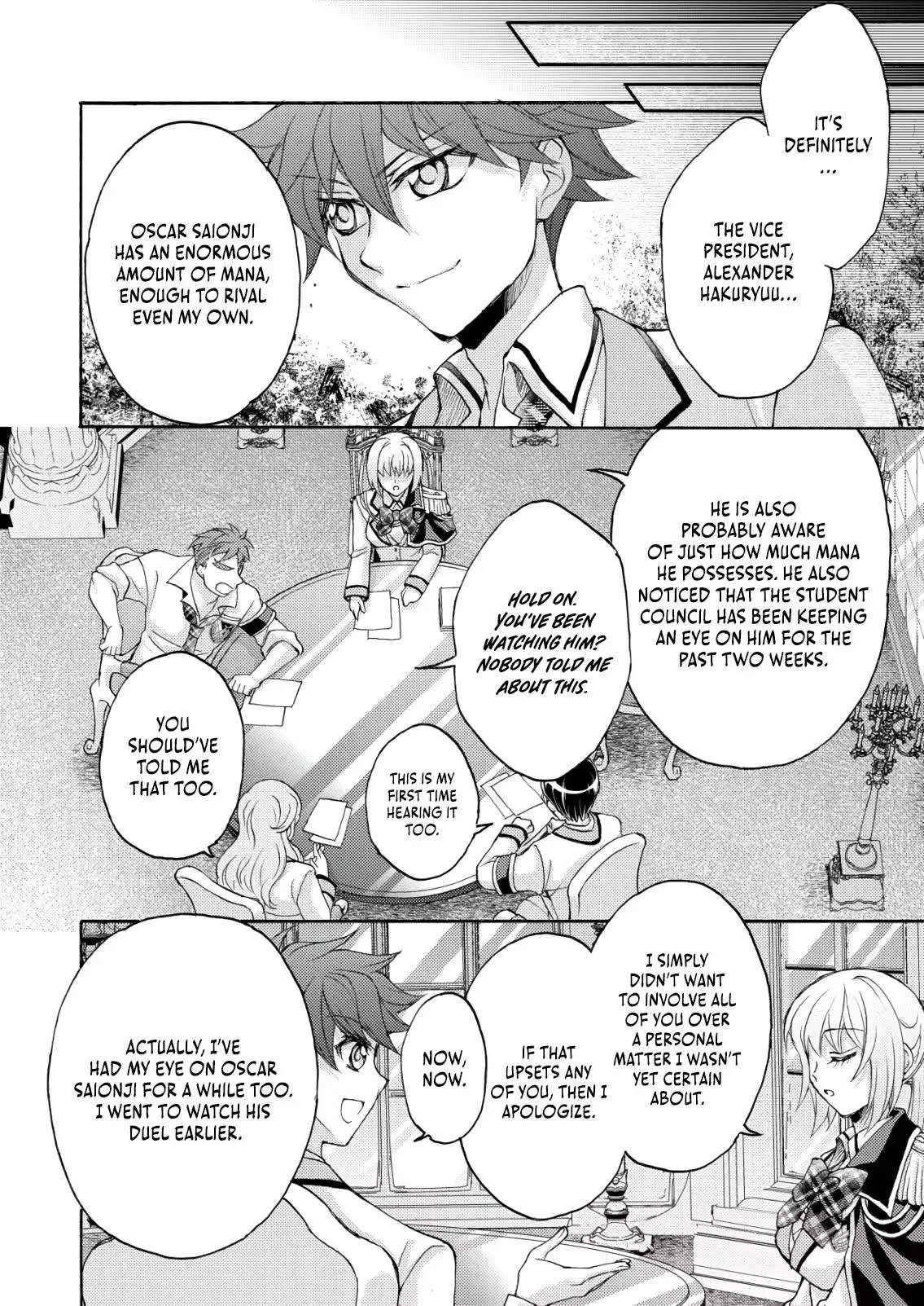 Oscar Saionji of the Hero Academy Chapter 4 page 5