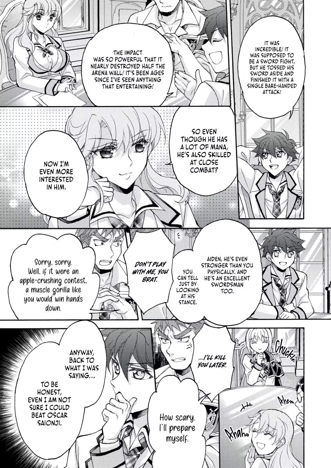 Oscar Saionji of the Hero Academy Chapter 4 page 6