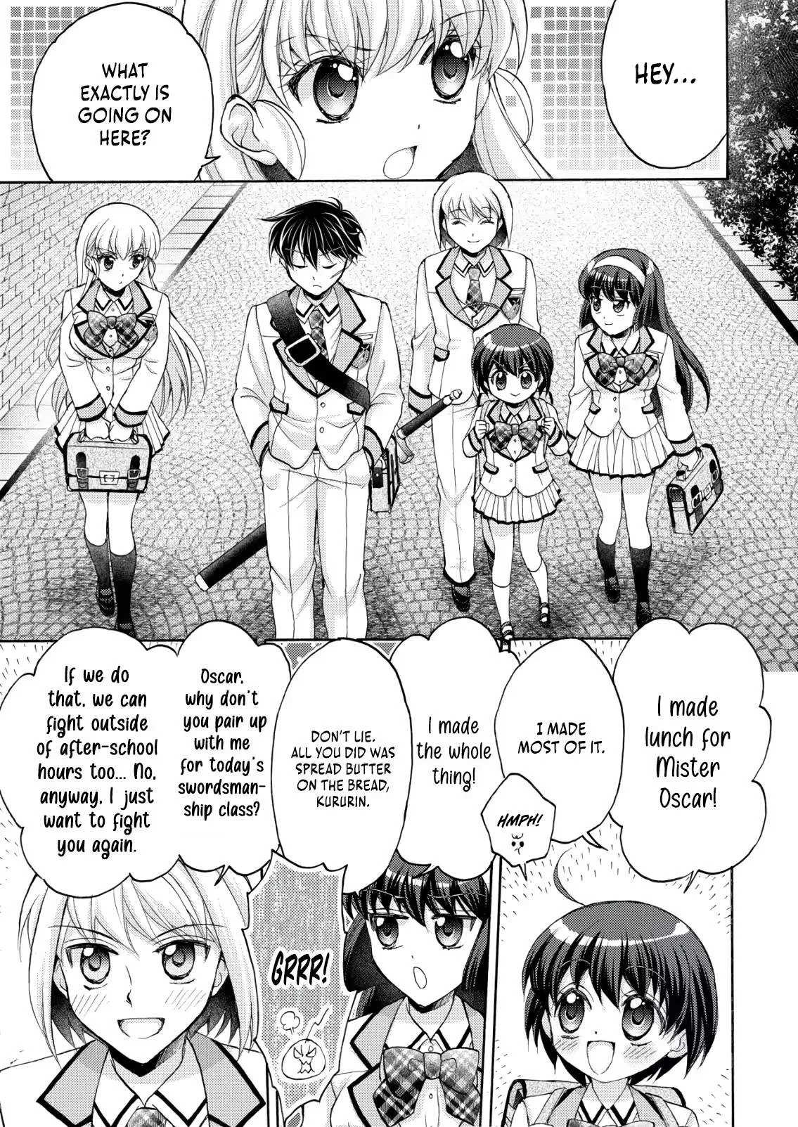 Oscar Saionji of the Hero Academy Chapter 4 page 10