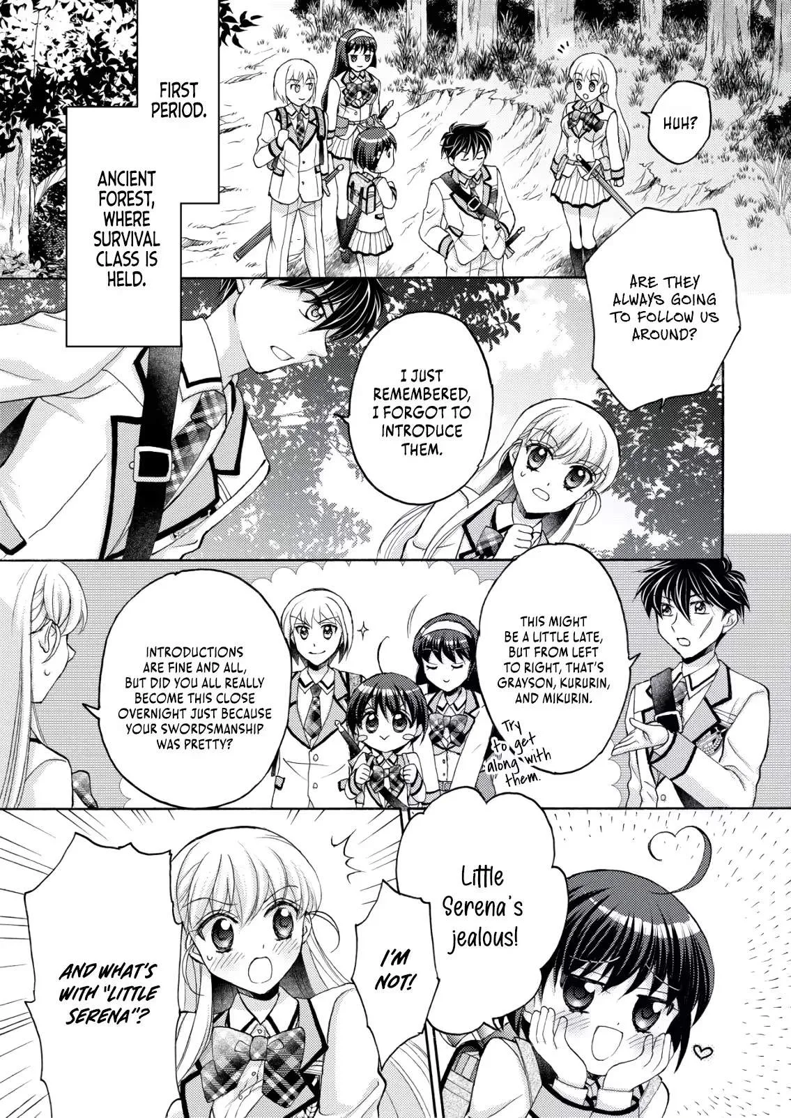 Oscar Saionji of the Hero Academy Chapter 4 page 18