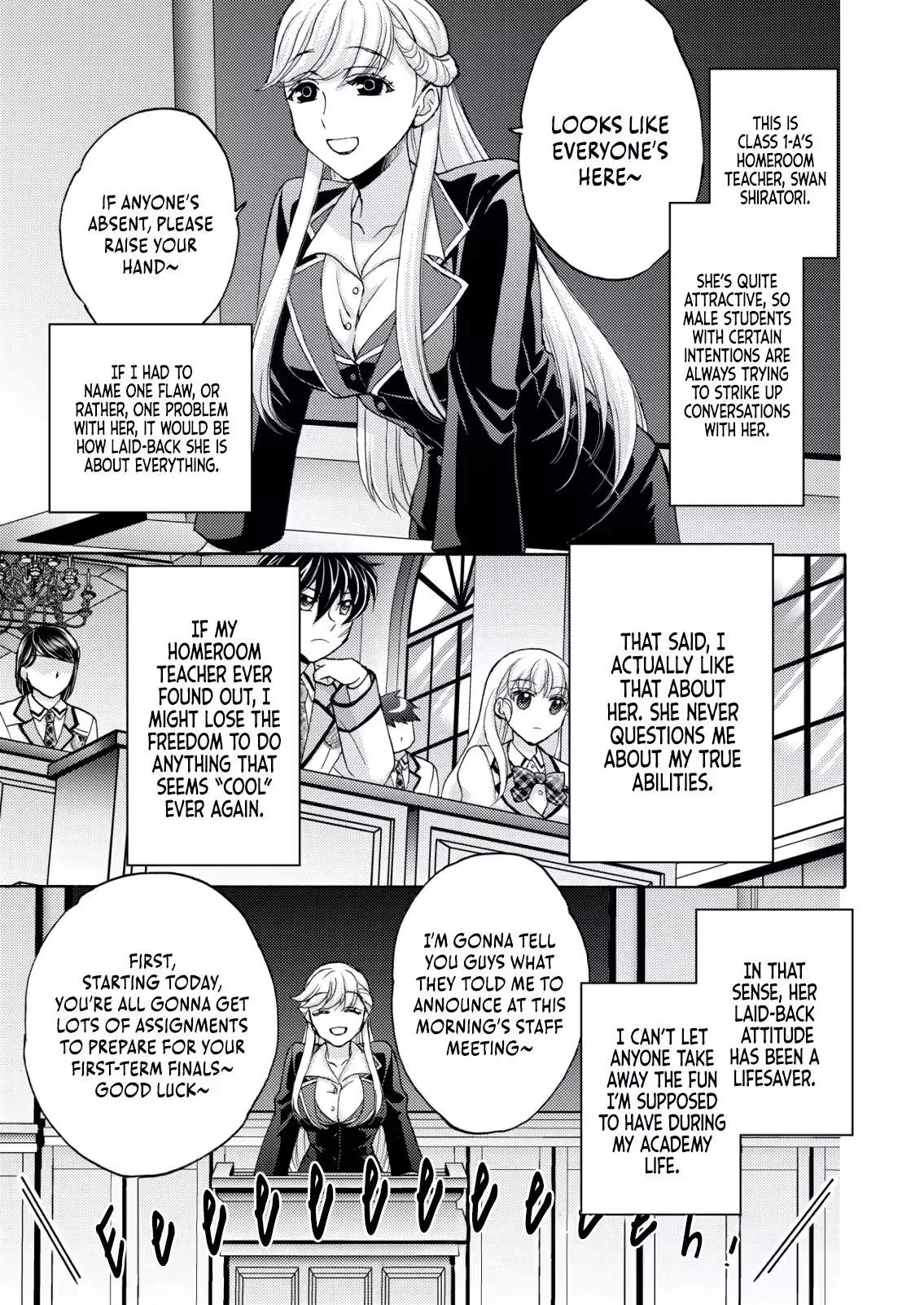 Oscar Saionji of the Hero Academy Chapter 4 page 16