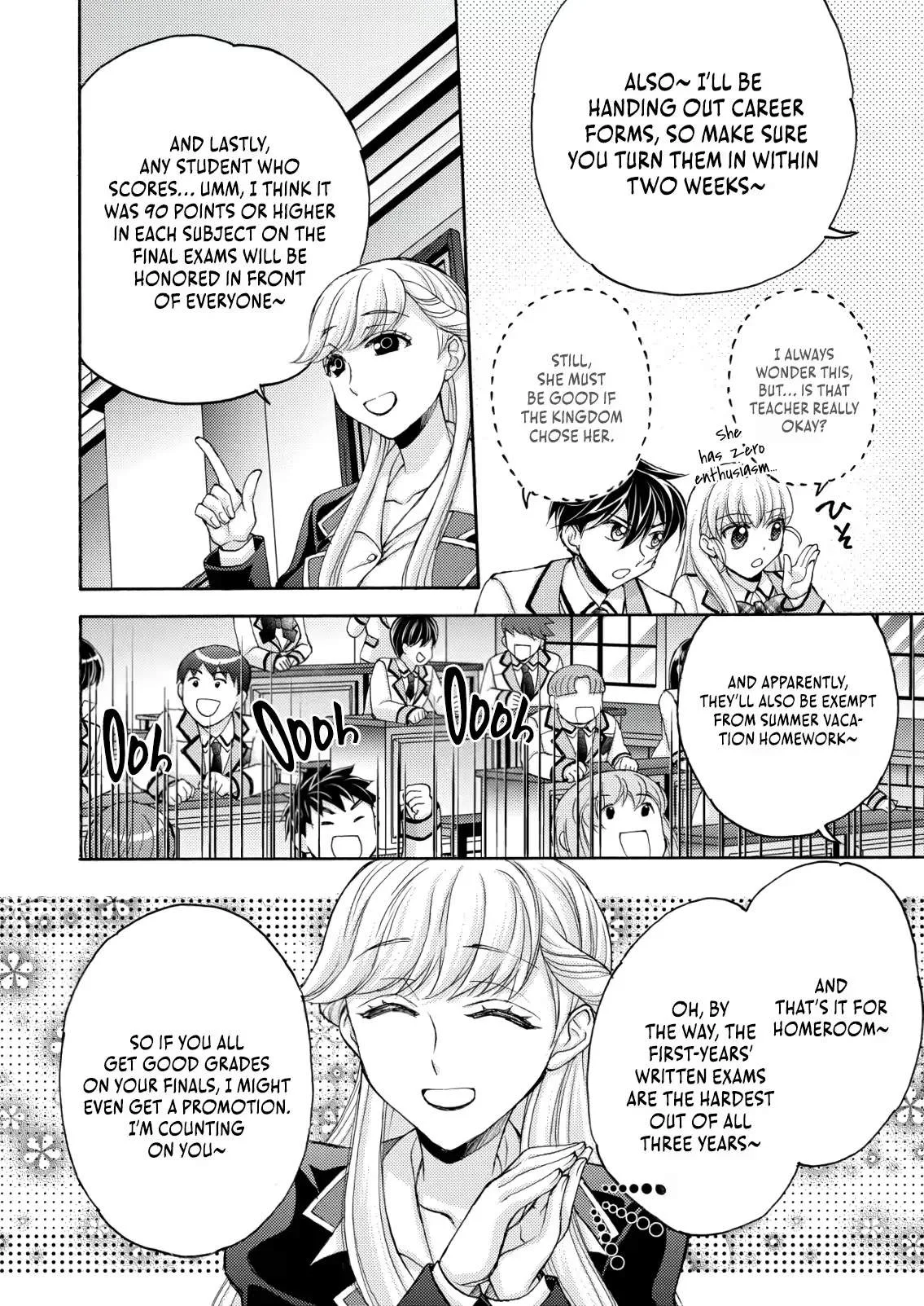 Oscar Saionji of the Hero Academy Chapter 4 page 17