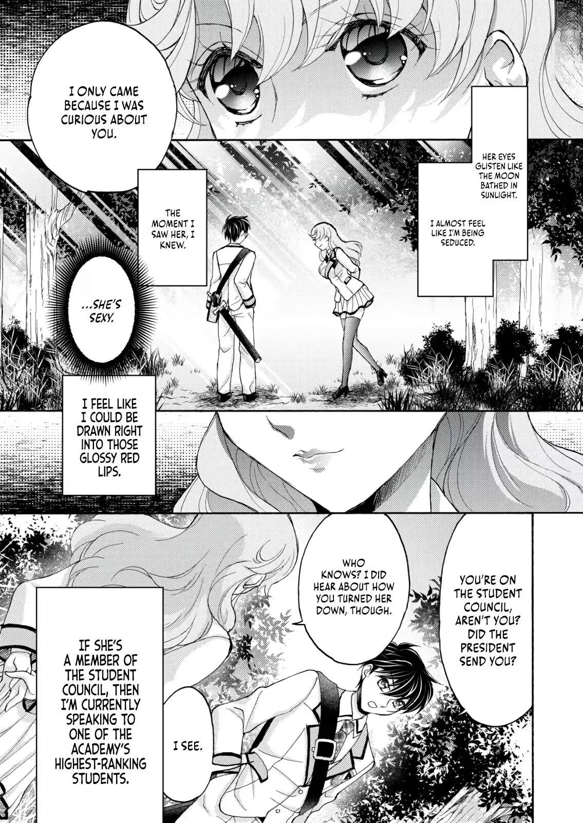 Oscar Saionji of the Hero Academy Chapter 4 page 24