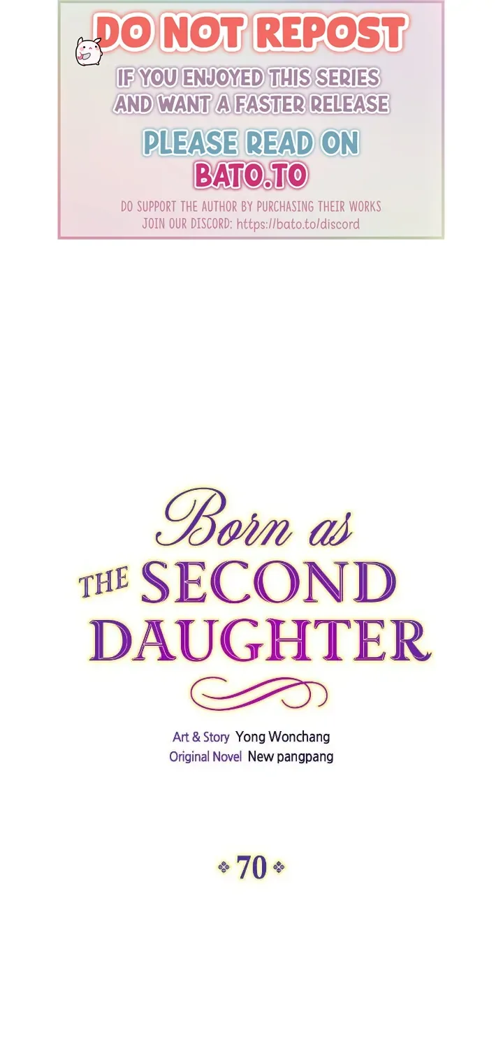 I Was Born As The Second Daughter Chapter 70 page 1