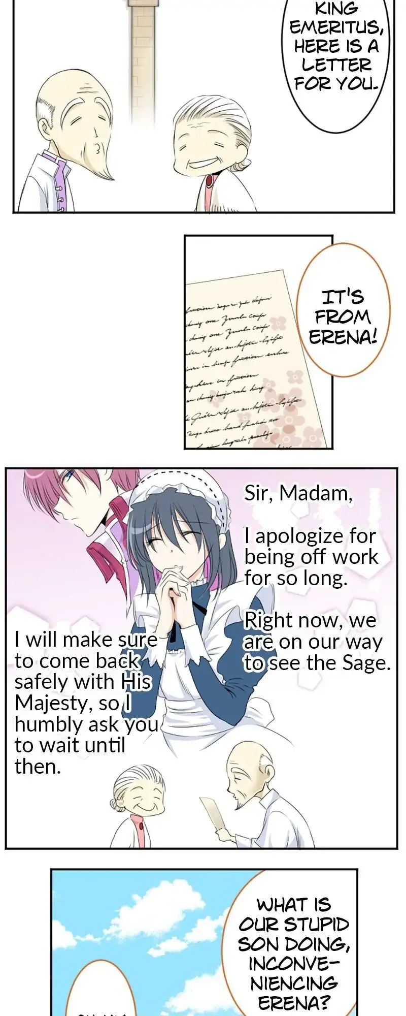 I was Reborn as a Housekeeper in a Parallel World! Chapter 19 page 3