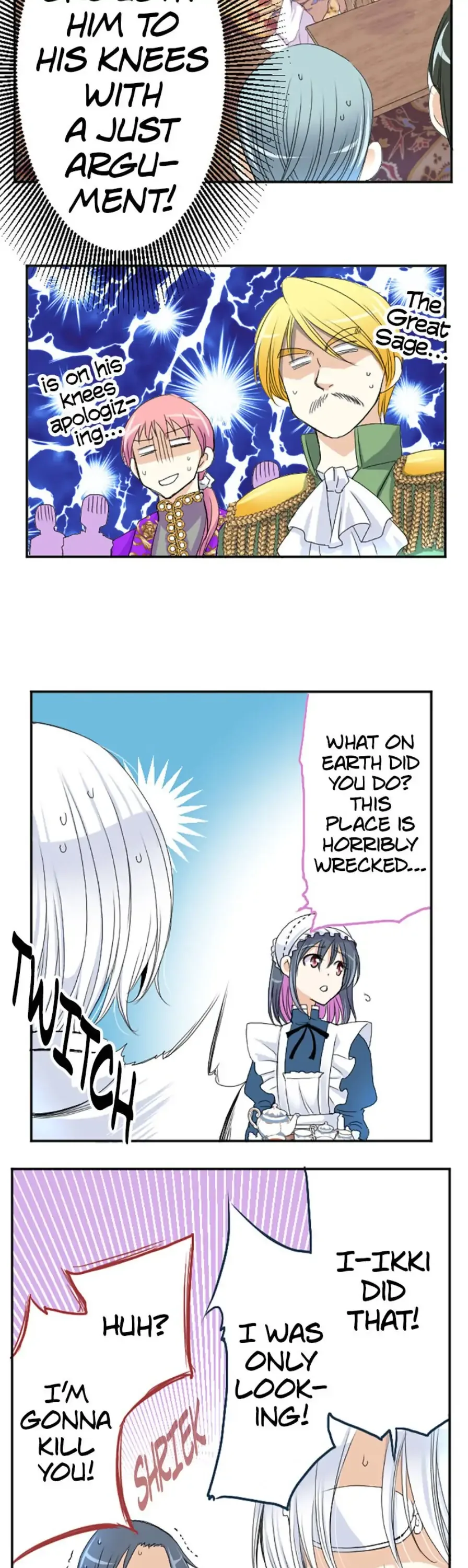 I was Reborn as a Housekeeper in a Parallel World! Chapter 37 page 15