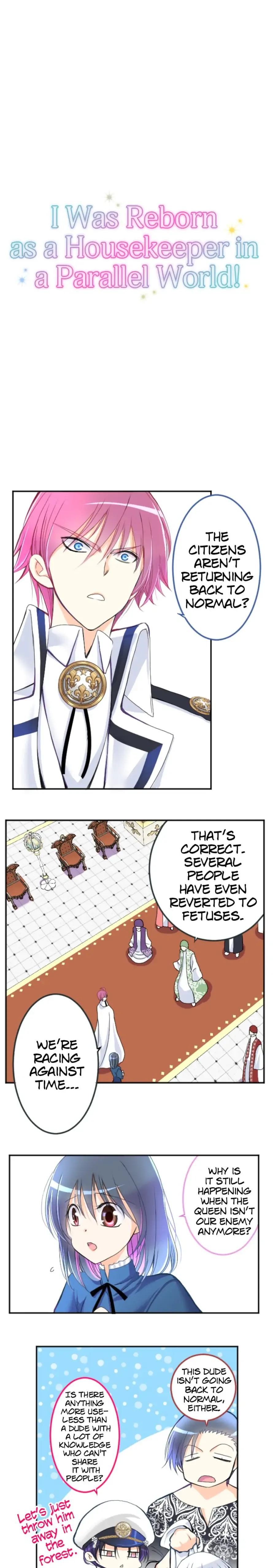 I was Reborn as a Housekeeper in a Parallel World! Chapter 74 page 4