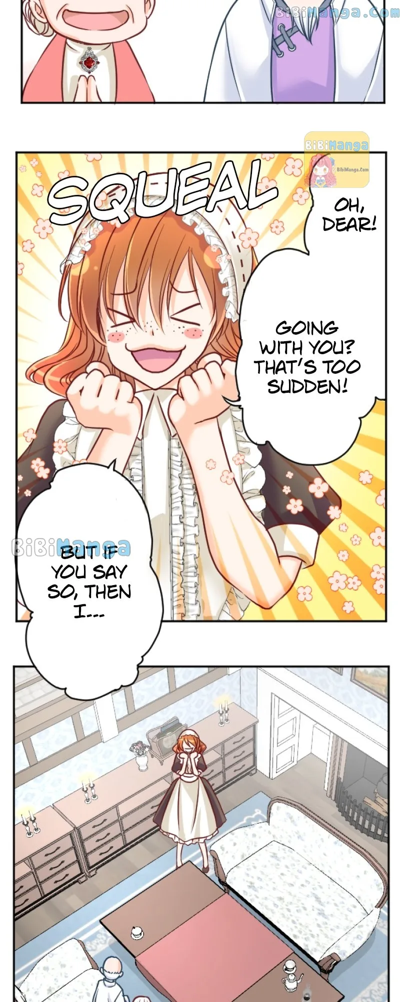 I was Reborn as a Housekeeper in a Parallel World! Chapter 100 page 55