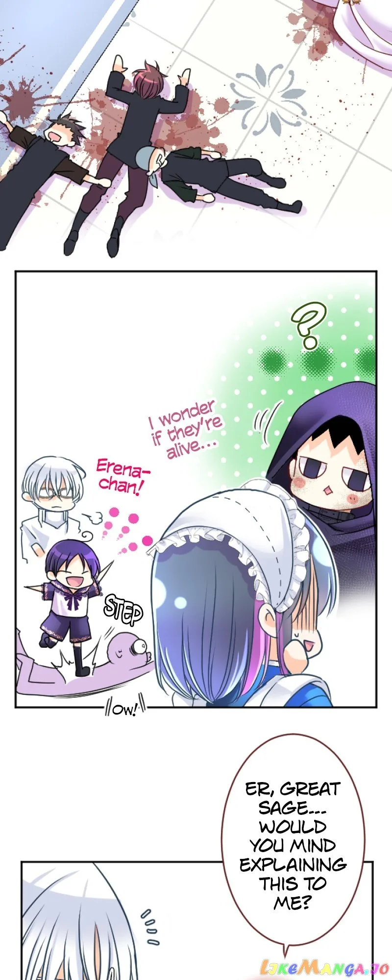 I was Reborn as a Housekeeper in a Parallel World! Chapter 139 page 64