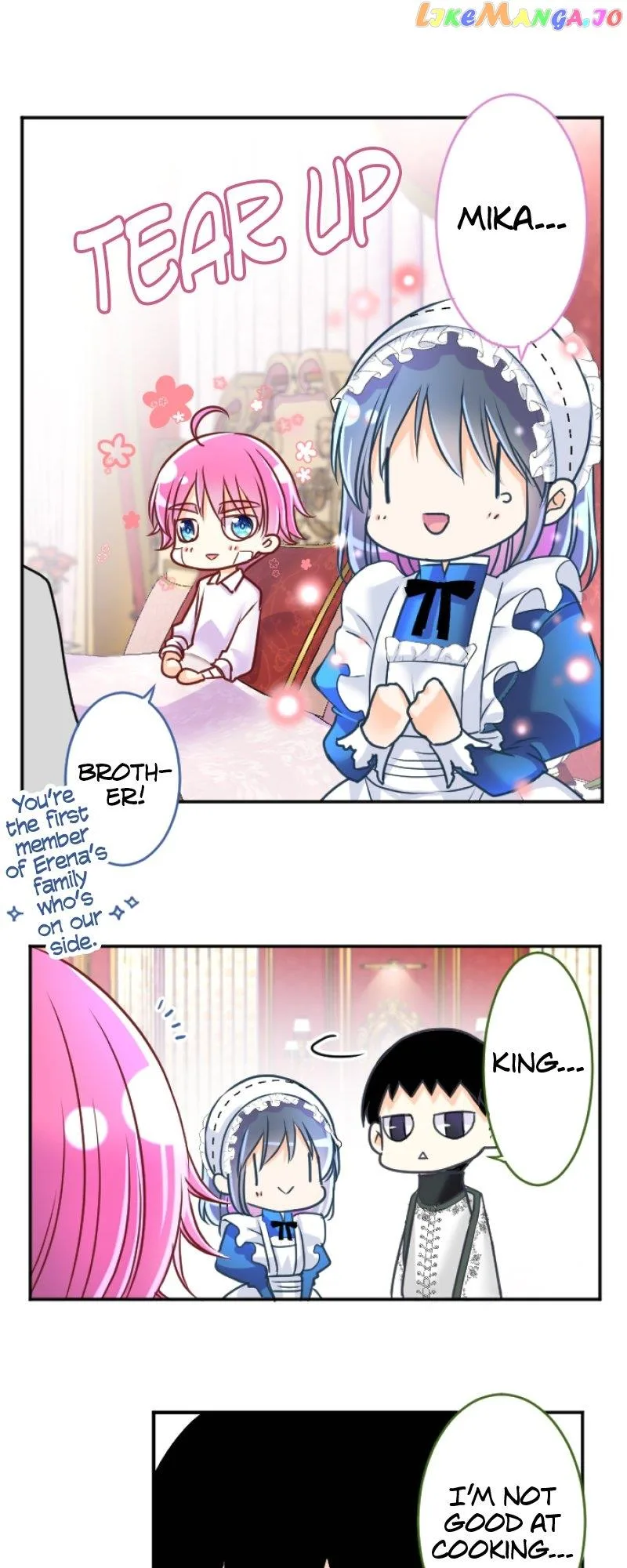 I was Reborn as a Housekeeper in a Parallel World! Chapter 143 page 16