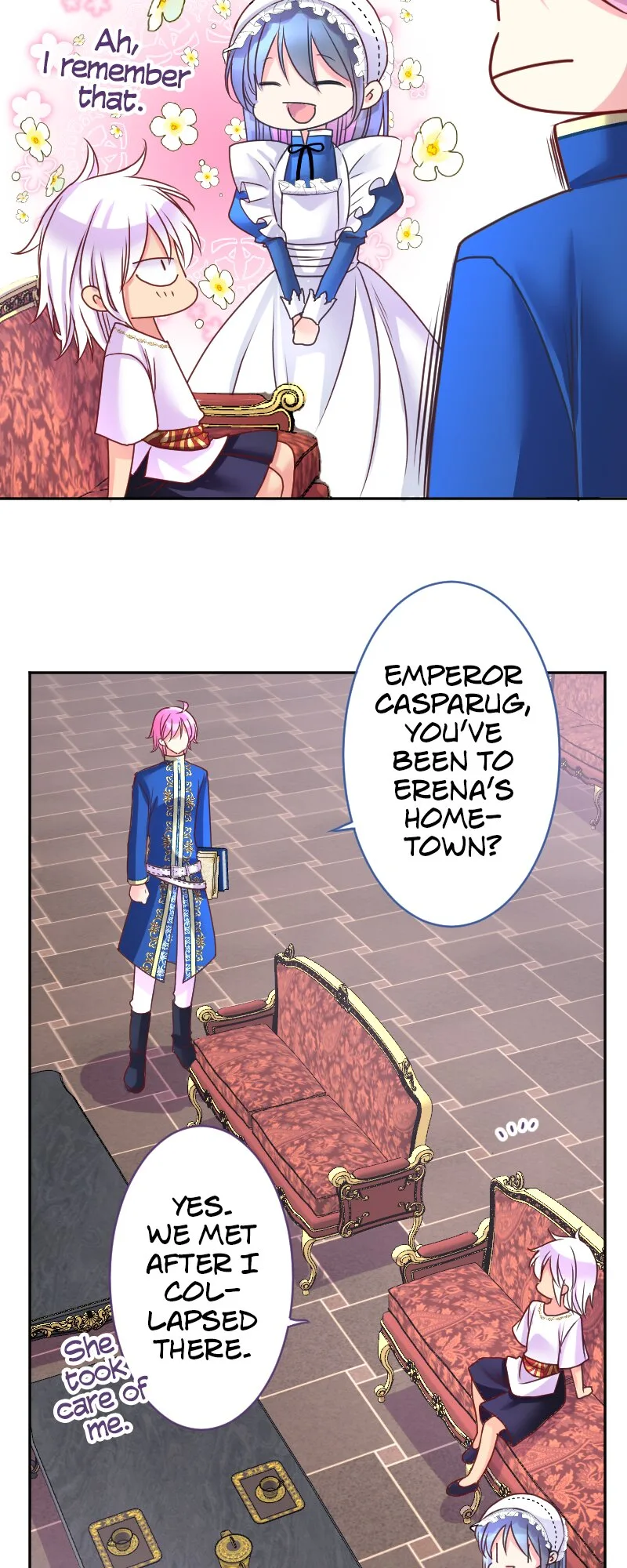 I was Reborn as a Housekeeper in a Parallel World! Chapter 184 page 8