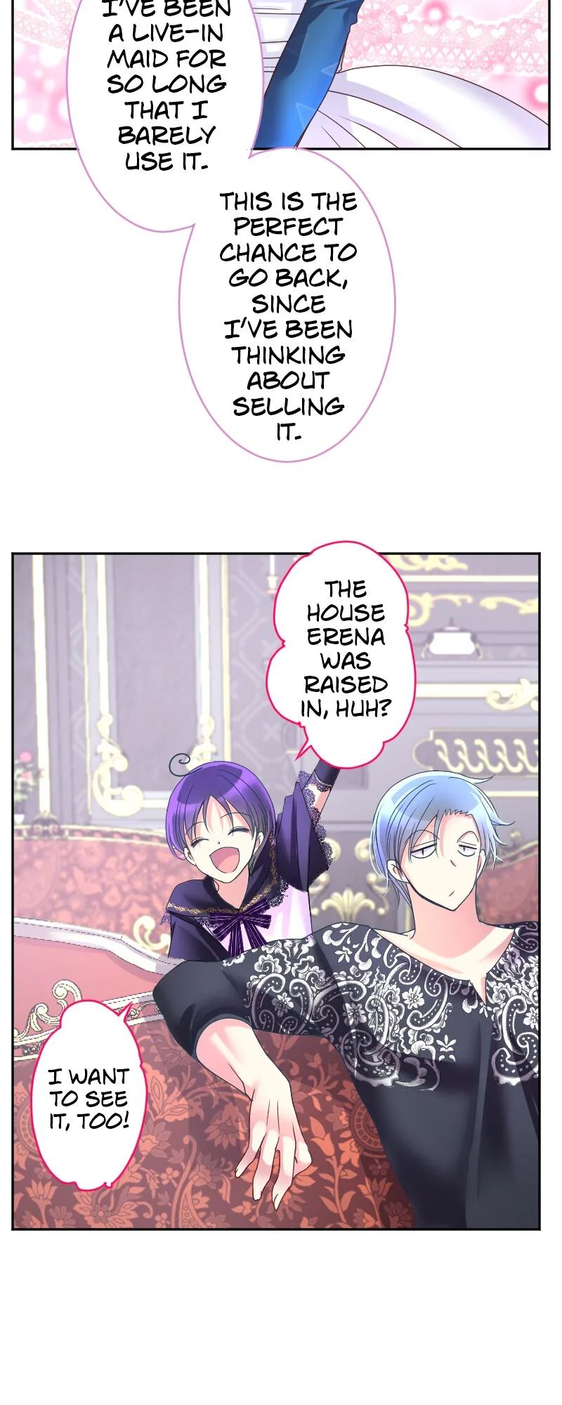 I was Reborn as a Housekeeper in a Parallel World! Chapter 184 page 4