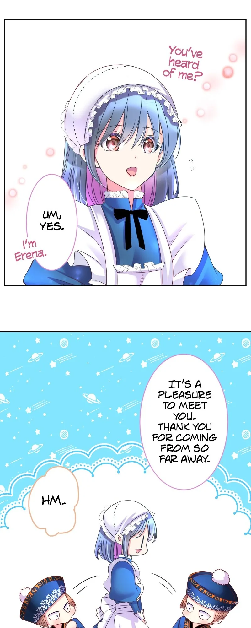 I was Reborn as a Housekeeper in a Parallel World! Chapter 187 page 8