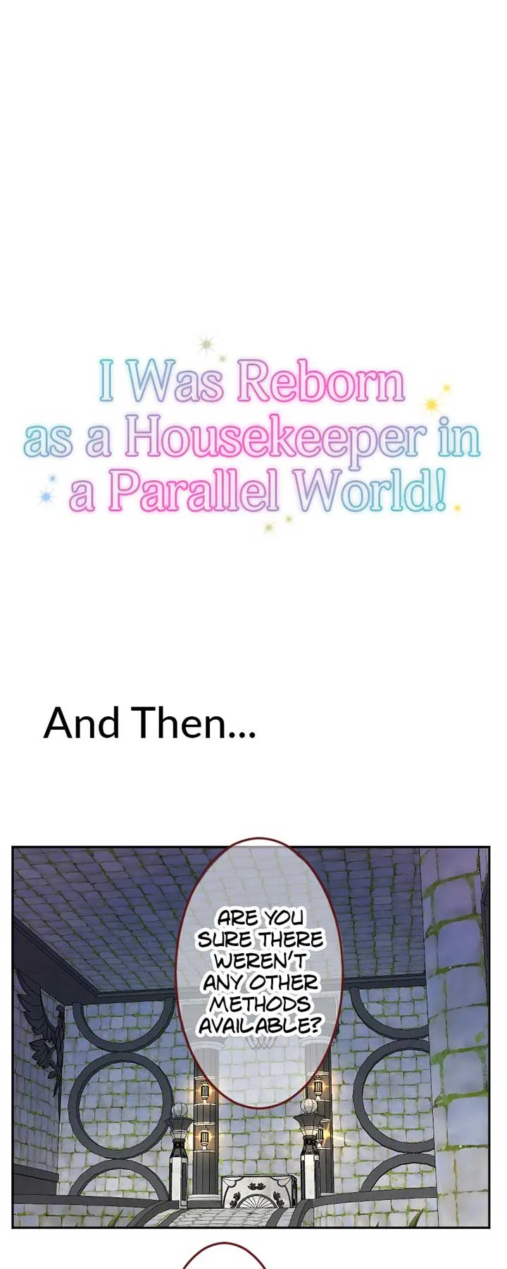 I was Reborn as a Housekeeper in a Parallel World! Chapter 186 page 64