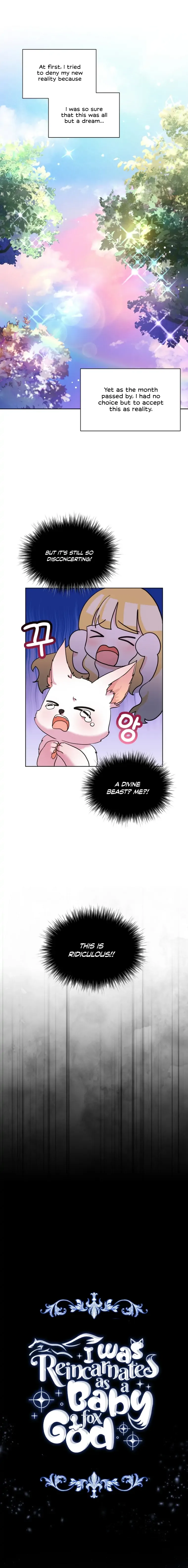 I Was Reincarnated as a Baby Fox God Chapter 1 page 5