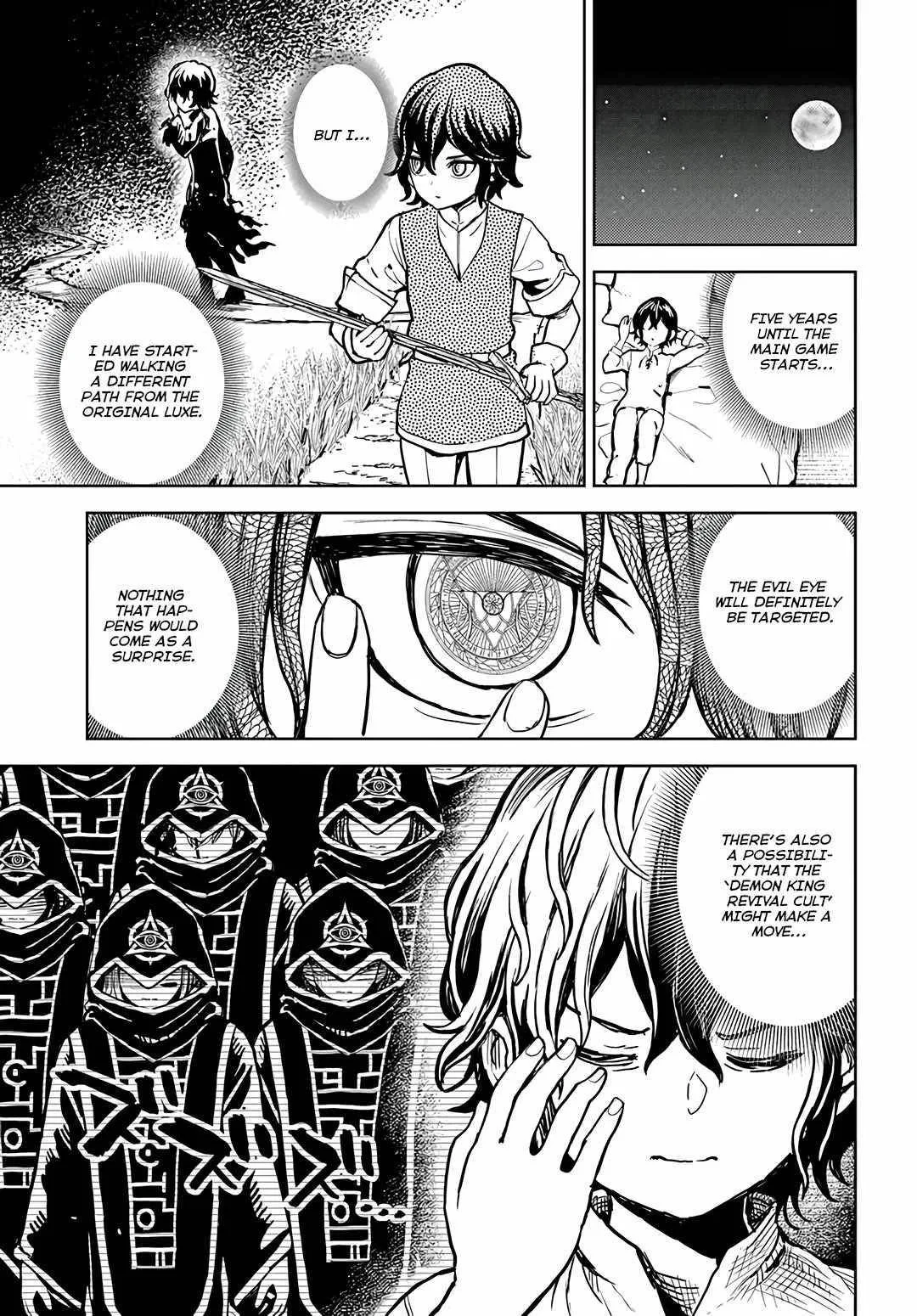 I Was Reincarnated as the Villain With Evil Eyes, so I Aim to Be a Mob Character Chapter 2.1 page 10