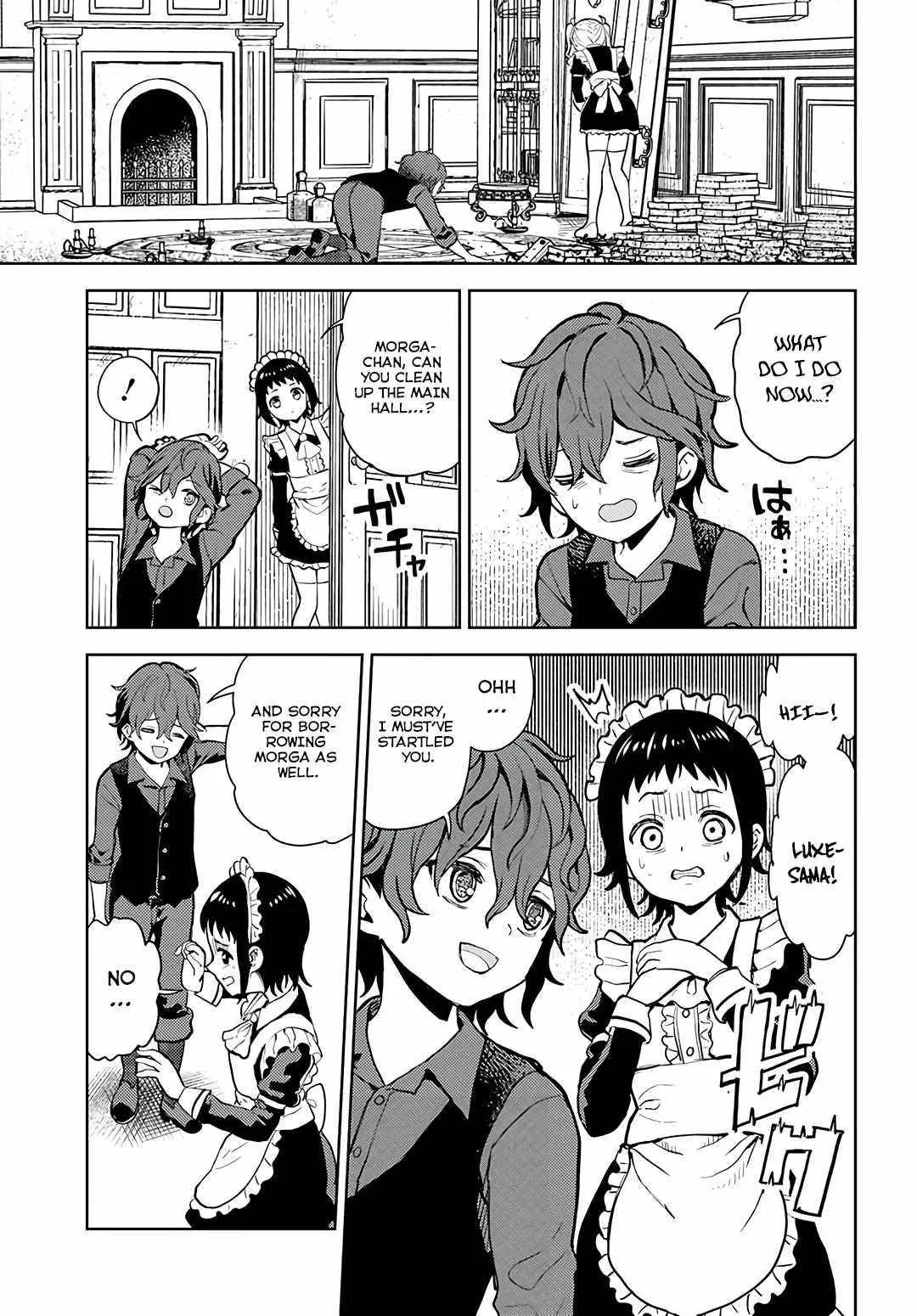 I Was Reincarnated as the Villain With Evil Eyes, so I Aim to Be a Mob Character Chapter 1 page 14