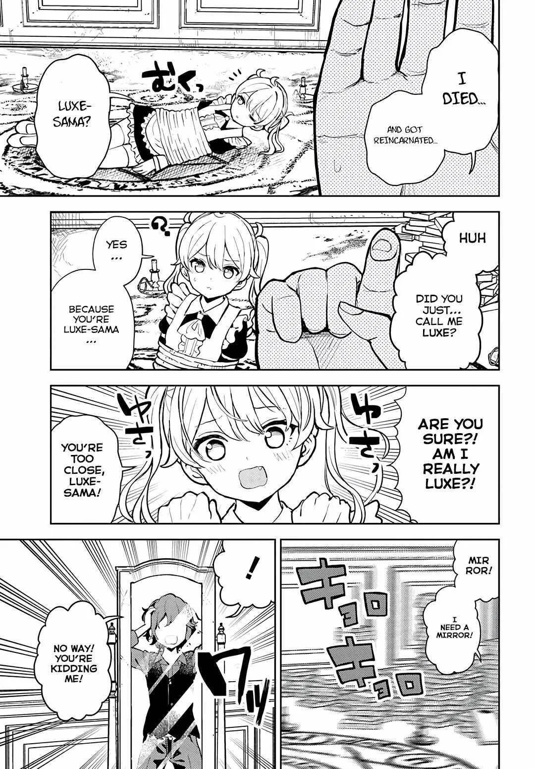 I Was Reincarnated as the Villain With Evil Eyes, so I Aim to Be a Mob Character Chapter 1 page 4