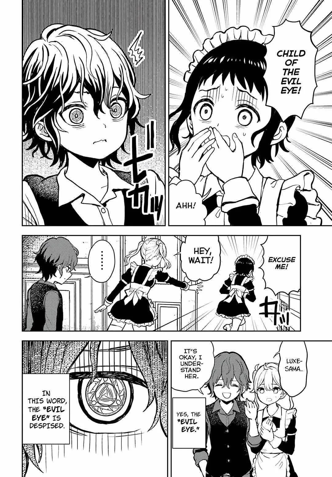 I Was Reincarnated as the Villain With Evil Eyes, so I Aim to Be a Mob Character Chapter 1 page 15