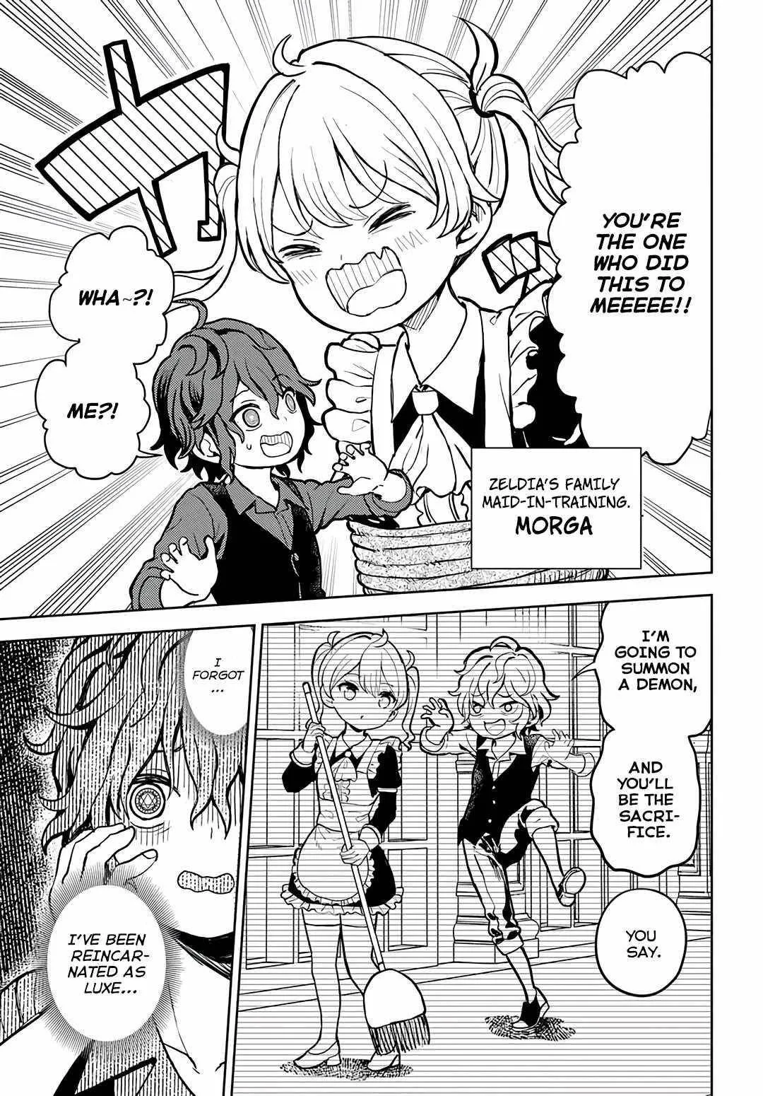 I Was Reincarnated as the Villain With Evil Eyes, so I Aim to Be a Mob Character Chapter 1 page 12