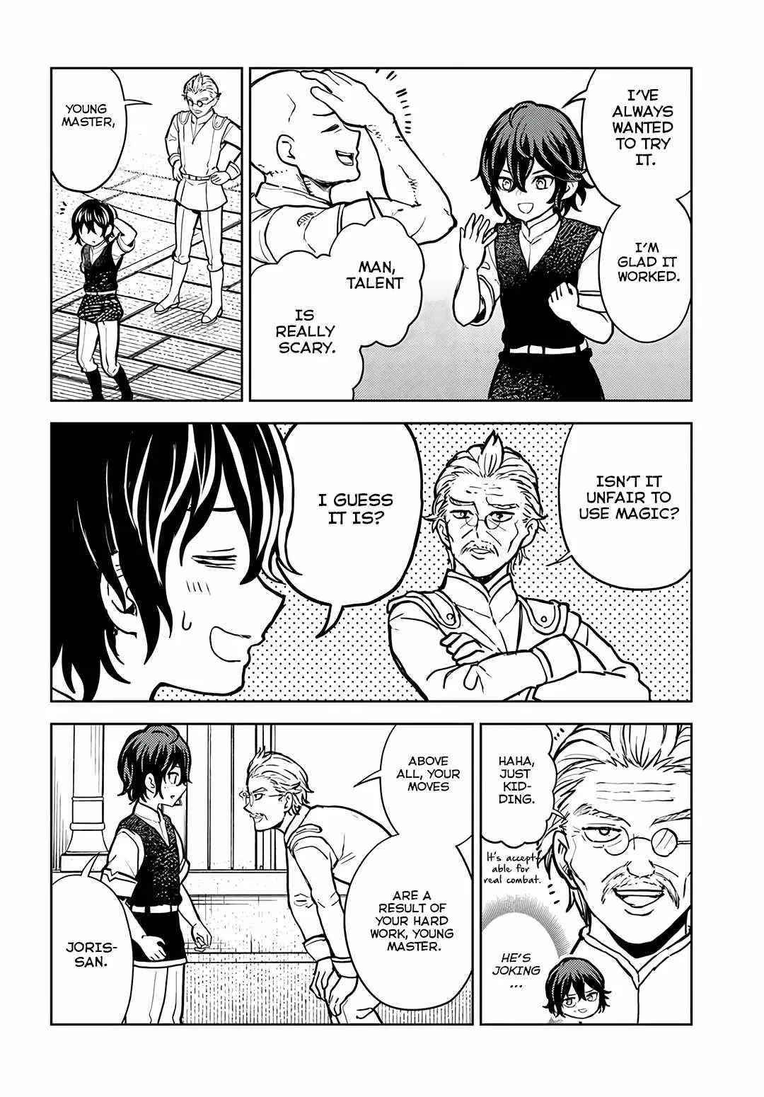 I Was Reincarnated as the Villain With Evil Eyes, so I Aim to Be a Mob Character Chapter 2.2 page 16