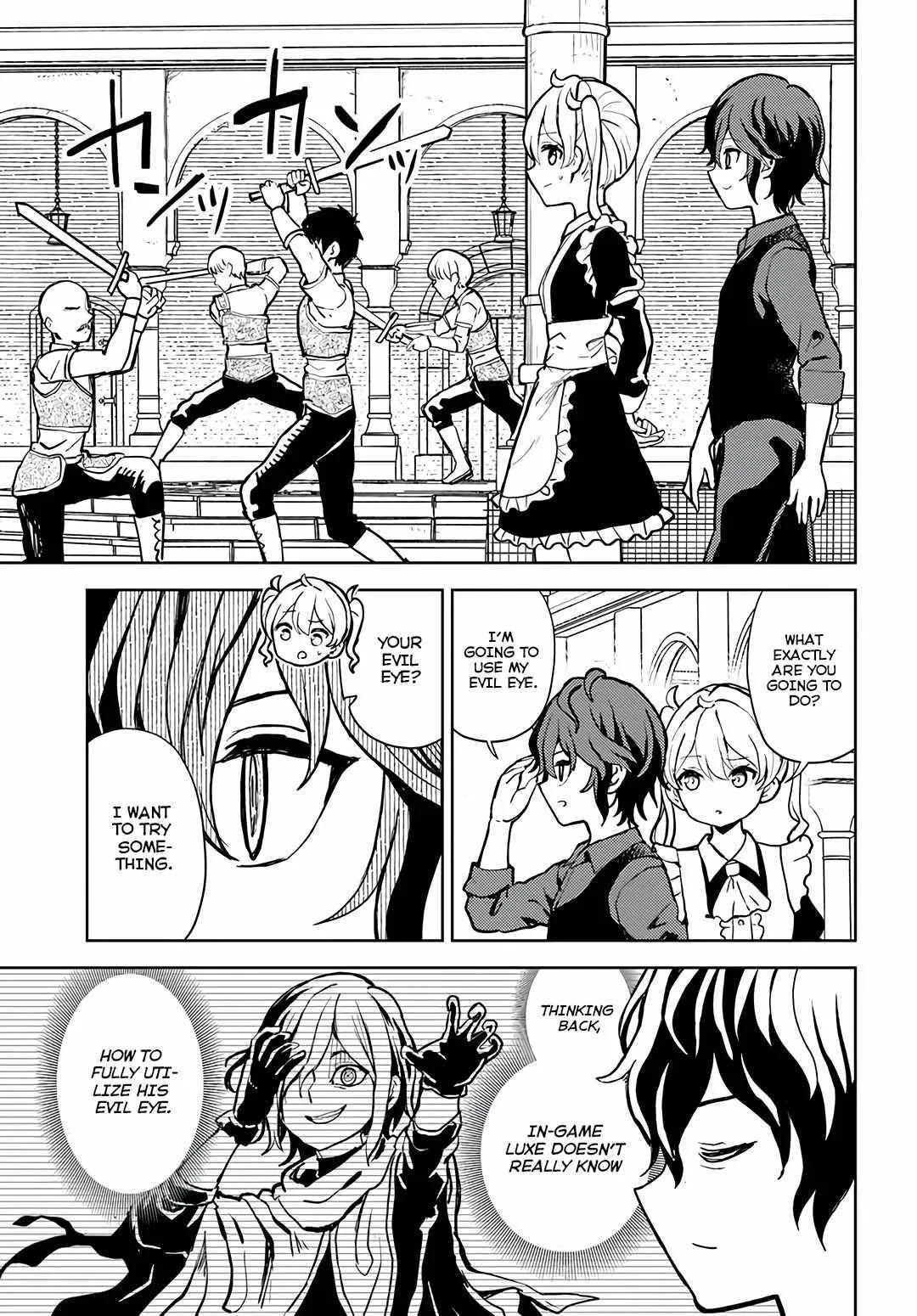 I Was Reincarnated as the Villain With Evil Eyes, so I Aim to Be a Mob Character Chapter 1 page 26
