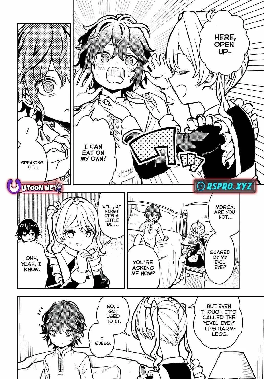 I Was Reincarnated as the Villain With Evil Eyes, so I Aim to Be a Mob Character Chapter 1 page 21