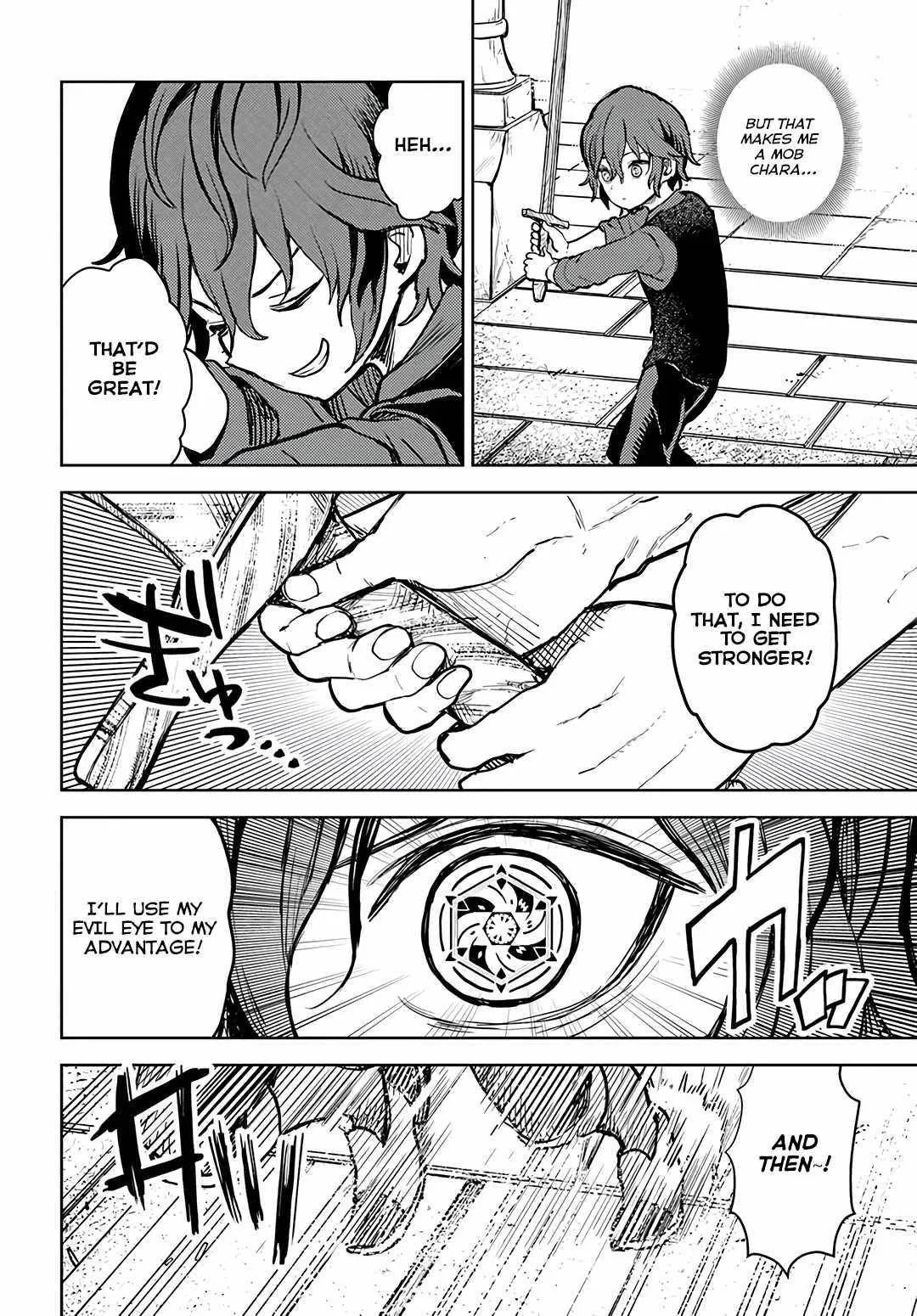 I Was Reincarnated as the Villain With Evil Eyes, so I Aim to Be a Mob Character Chapter 1 page 39