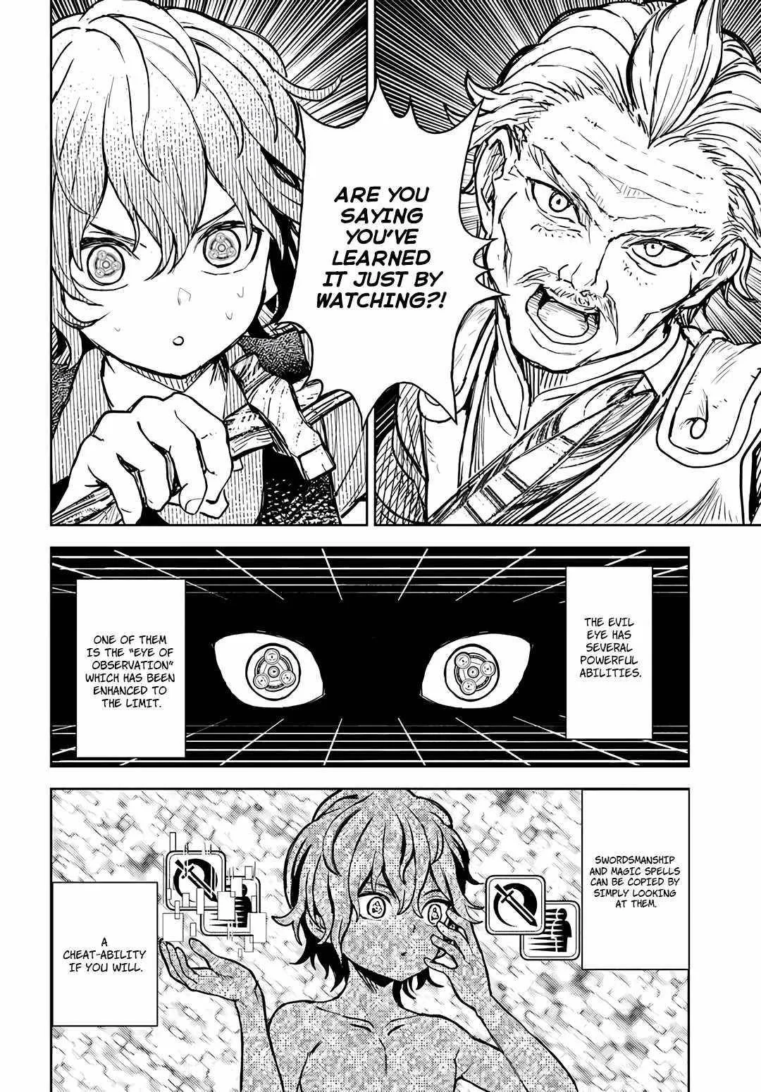 I Was Reincarnated as the Villain With Evil Eyes, so I Aim to Be a Mob Character Chapter 1 page 35