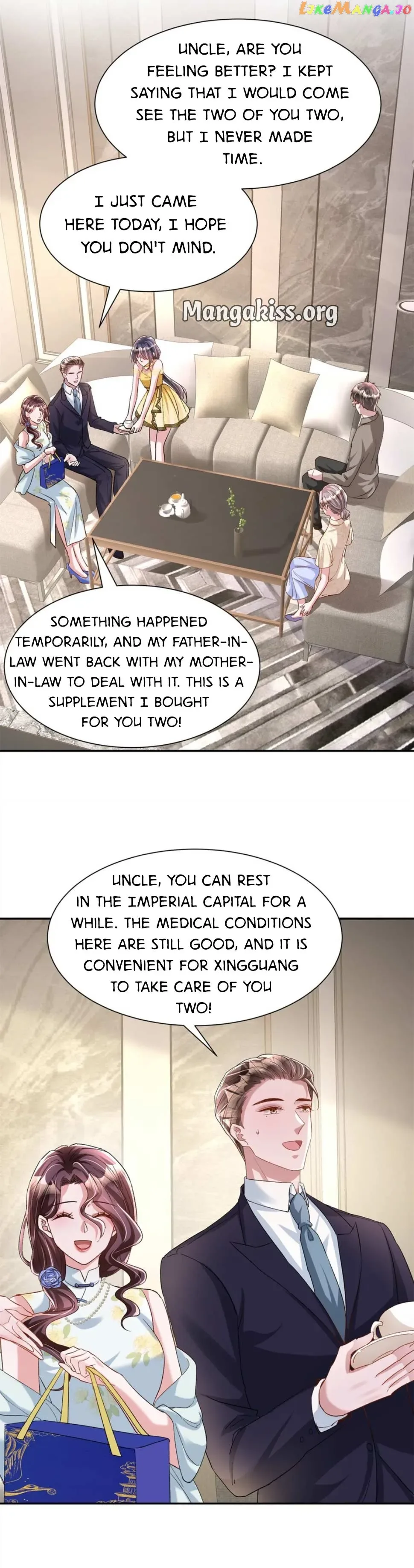 I Was Rocked to the World’s Richest Man in a Matchmaking Office Chapter 210 page 14