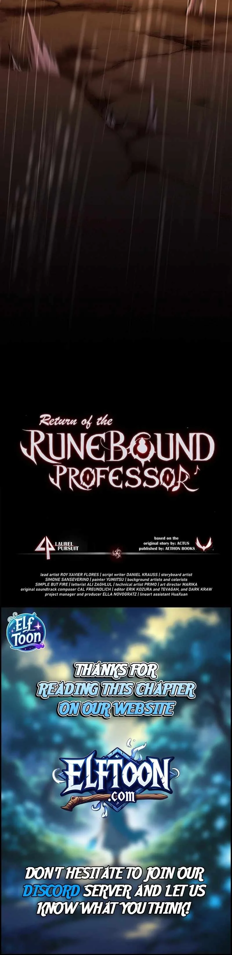 Return of the Runebound Professor Chapter 93 page 20