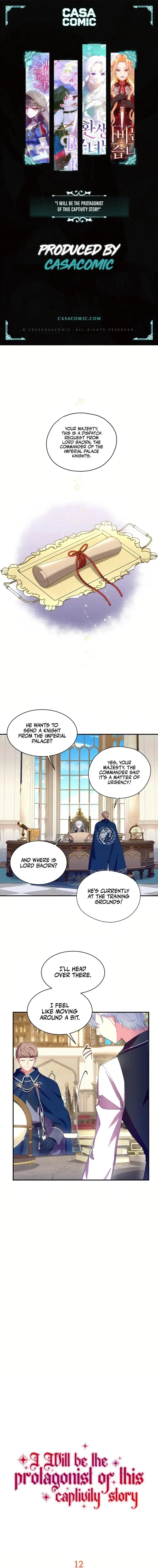 I Will Be The Protagonist of This Captivity Story Chapter 12 page 2