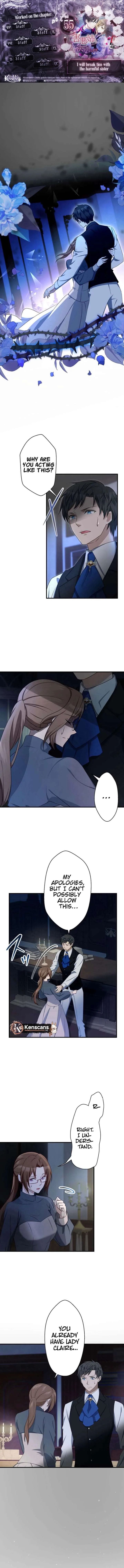 I will break ties with the harmful sister Chapter 55 page 2