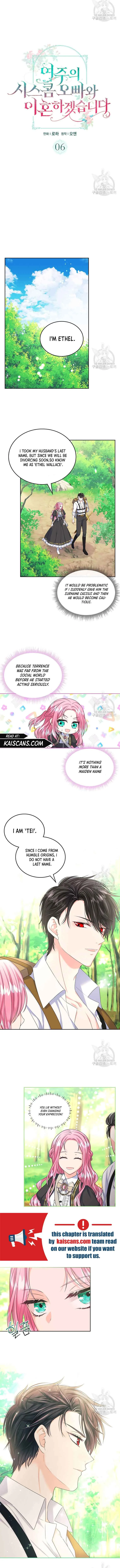 I Will Divorce the Female Lead’s Siscon Brother Chapter 6 page 7