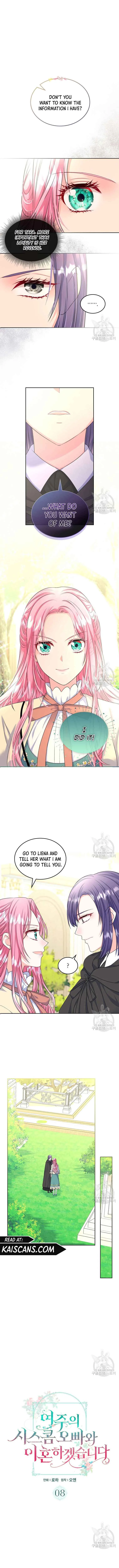 I Will Divorce the Female Lead’s Siscon Brother Chapter 8 page 2