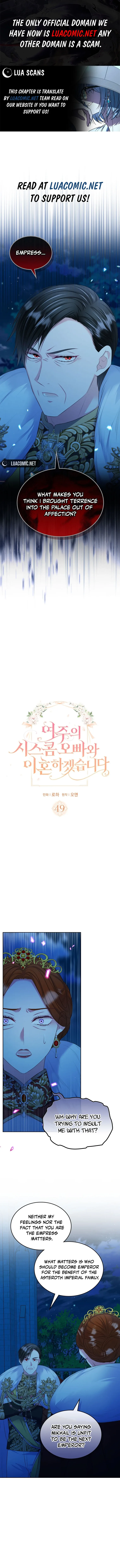 I Will Divorce the Female Lead’s Siscon Brother Chapter 49 page 2