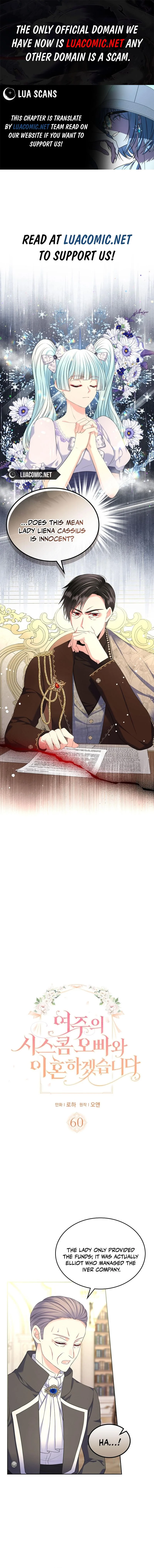 I Will Divorce the Female Lead’s Siscon Brother Chapter 60 page 2