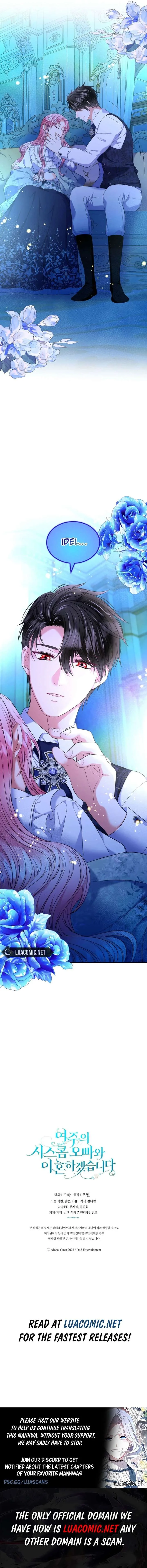 I Will Divorce the Female Lead’s Siscon Brother Chapter 91 page 20