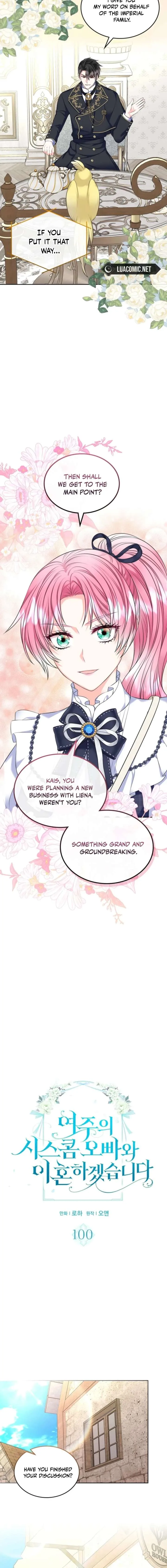 I Will Divorce the Female Lead’s Siscon Brother Chapter 100 page 2