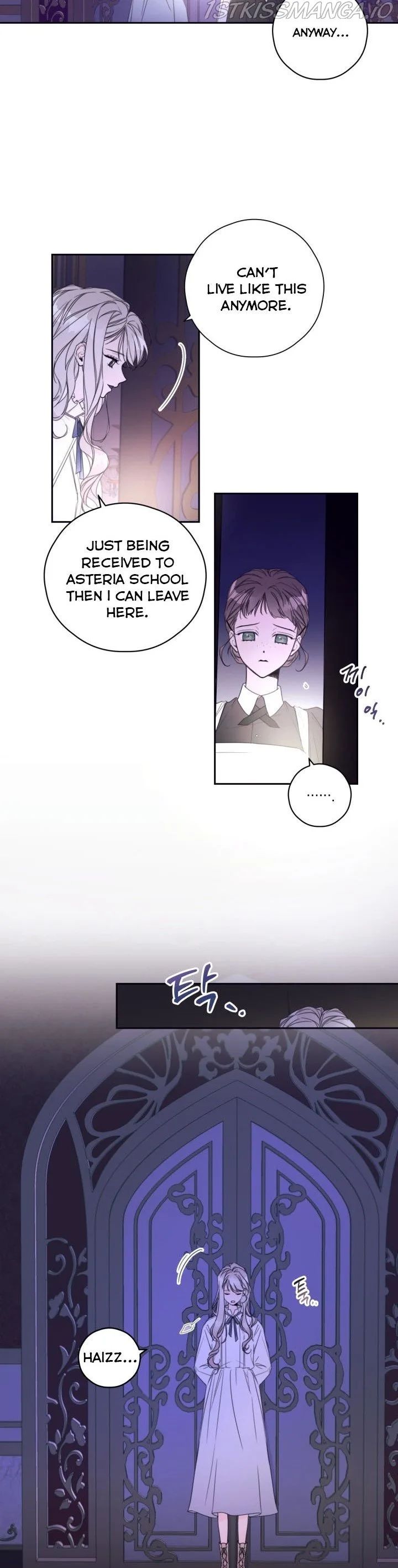 I Will Live as a Supporting Role in This Life Chapter 1 page 8