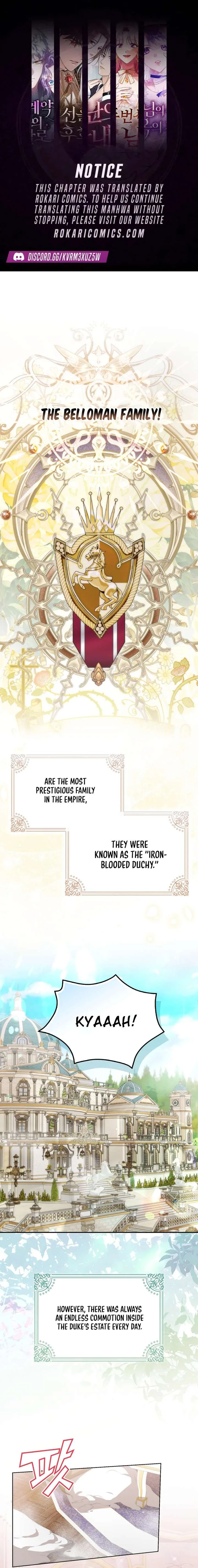 I Will Raise the Villain Properly Chapter 1 page 1